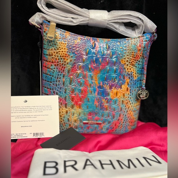 🩵💙BRAHMIN “Crush Melbourne” Katie Crossbody 🩵💙NWT - Picture 7 of 17